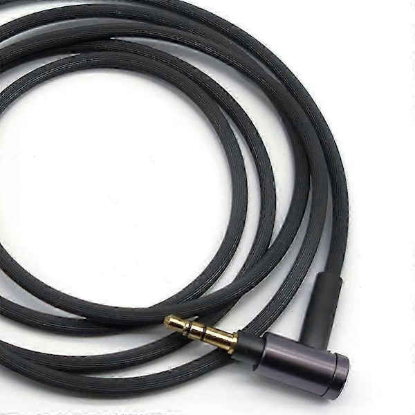 WH-1000 XM2 XM3 XM4 H900N H800 Hodetelefon 3.5mm Lydkabel, 1.5M/4.9Ft Lang (Svart Uten Mikrofon)