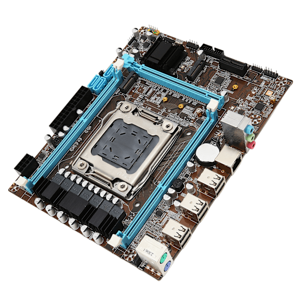 DDR3 Moderkort X79 LGA2011 V1 V2 PCIe 3.0 NVME SATA M.2 1000Mbps LAN Micro ATX Moderkort för Server Gaming Desktop