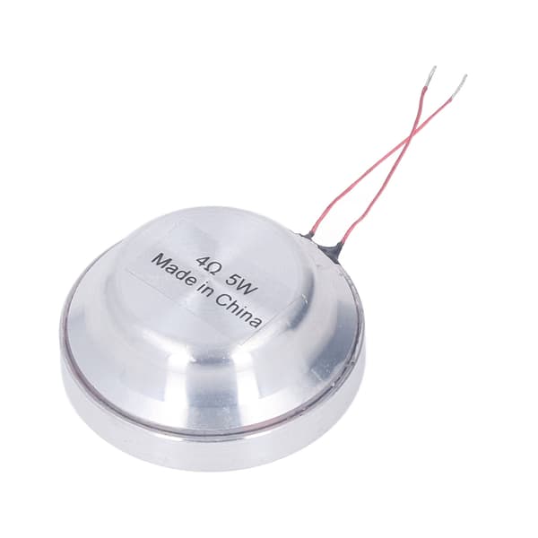 35MM Rund Resonanshögtalare Fullfrekvens Vibrationshögtalare för Elektronisk Utrustning 4Ω 5W