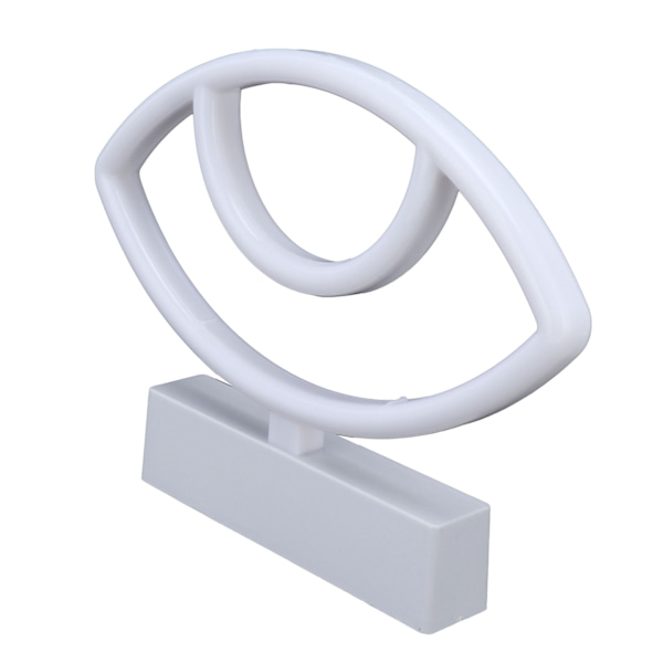 Neonskilt Nattlys med Stand Base Briller Style Neon LED-lys for soveromsbar veggdekor