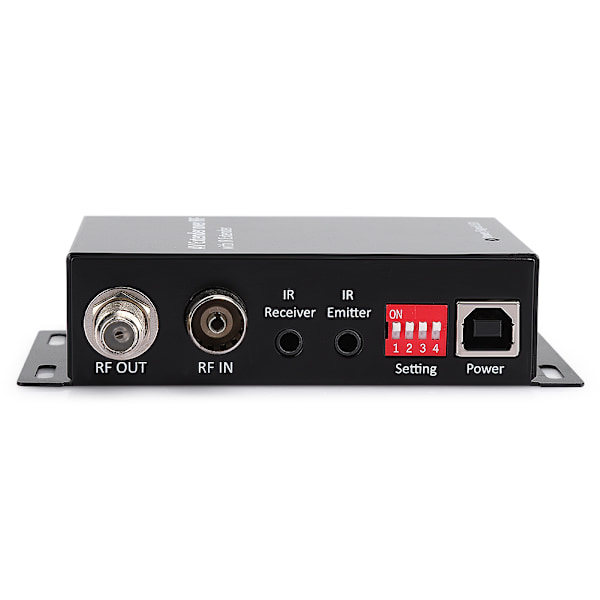 Digital Set Top TV Box RF AV Extender Repeater Adapter TV Modulator (US 110-240V)