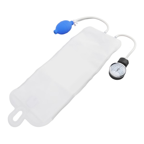 Tryk infusionspose ICU-overvågningsvæske Hurtig infusion med indikatormålerhoved til hurtig blod- og væskeinfusion 500 ml
