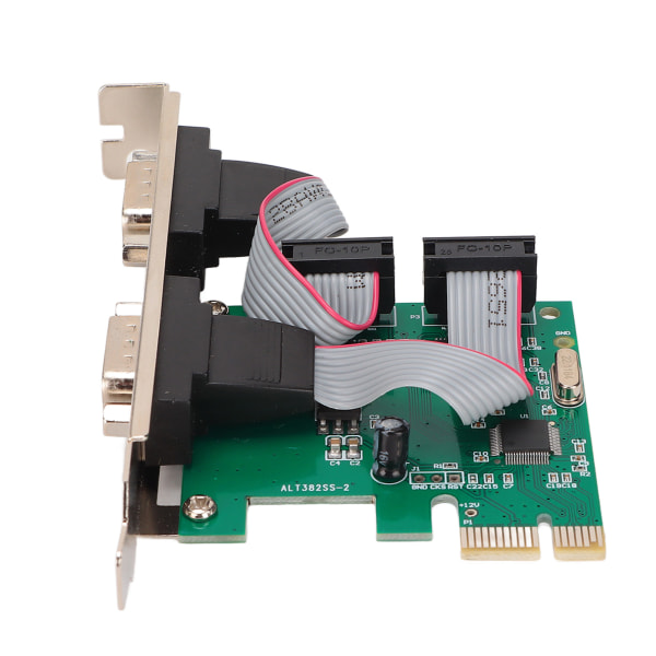 Pcie-utvidelseskort PCIE-seriekort Datamaskin Desktop COM-port PCIE til RS232-grensesnitt Utvidelseskort med dobbel serieport