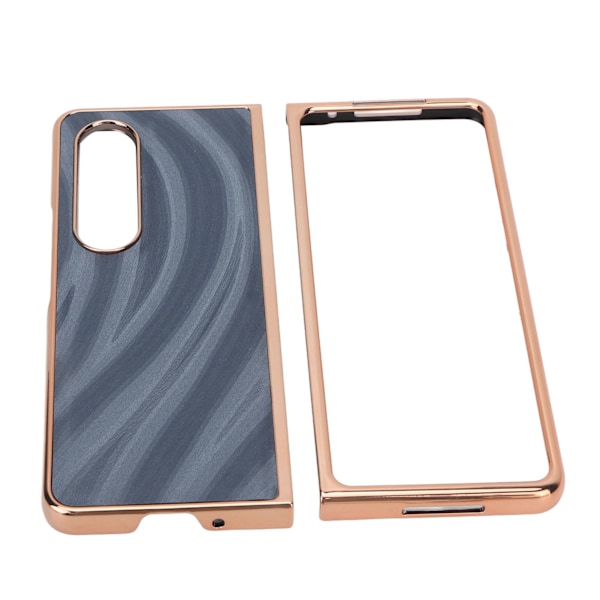Puhelimen kotelo Nano-sähköpinnoite naarmuuntumaton Galaxy-kuvio taittuva puhelimen suojakotelo Samsung Galaxy Z Fold 4 sininen