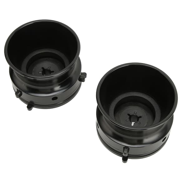 1 par 10 tommer åbner poleret aluminiumslegering universelle NAB-navadaptere til Studer ReVox til Akai til Teac