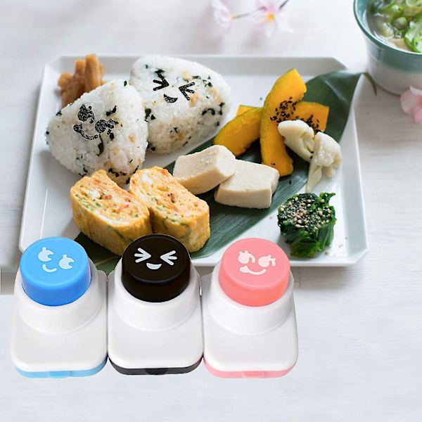 Høykvalitets DIY-riskuleverktøy - 3 stk Sushiform av plast