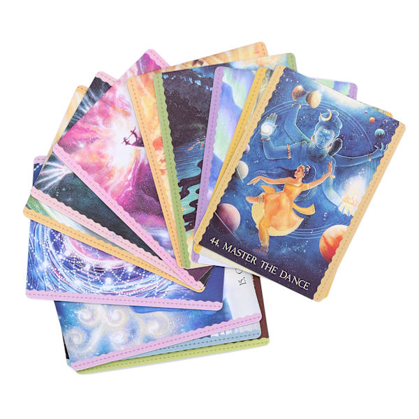 44 korttia Cosmic Dancer Oracle Tarot englanninkielinen ennustaminen ennustaminen kortit viihde lautapeli