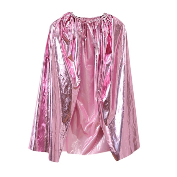 Sinknap Sateenkaari Lasten Viitta Erotu Halloween-juhlissa Tällä Tee-se-itse Puvulla Cosplay-viitta Halloween-tarvike Zekai Pinkki