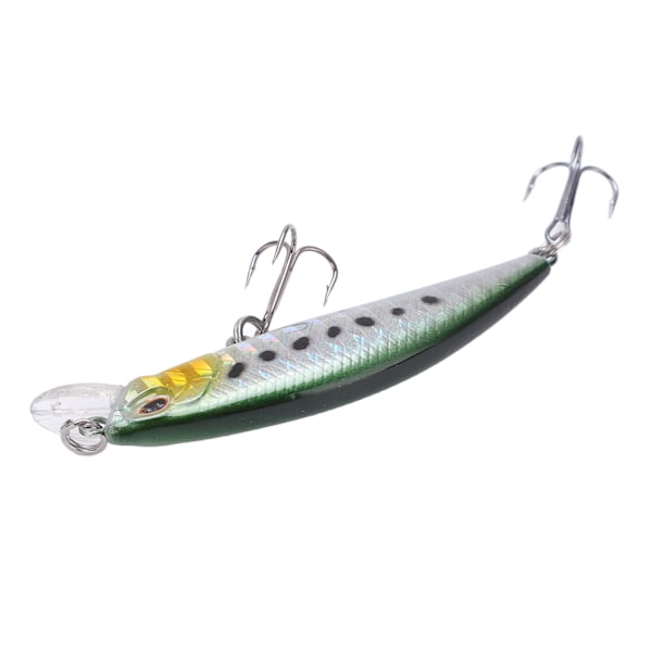 Fiskedrag 3D Levande Ögon 6.8cm ABS Plast Hållbar Naturlig Robust Minnow Bete för Havsvatten SötvattenFärg 6