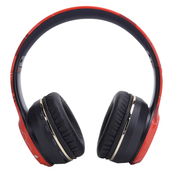 Trådlösa Bluetooth-hörlurar Teleskopiska Over-Ear Sportheadset med Djup Bas