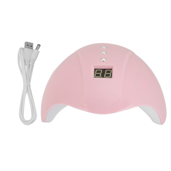 36W LED UV Nagellampa Gel Nagellackstork Snabbtorkande Nail Art MachinePink