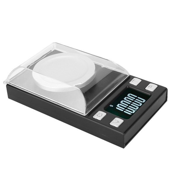 0,001 g Hög precision Bärbar Mini LCD Digital Elektronisk Vågskala för Viktning Smycken Guld piller 50g/0,001g