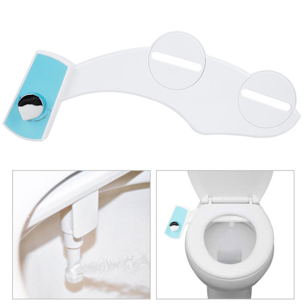 Ikke-elektrisk bidet toiletsæde tilbehør varmt og koldt vand mekanisk bidet spray US adapter