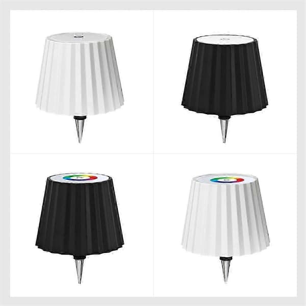 Langaton pullolamppu, pullon valaistus, LED-pullolamput viinapulloille, ladattavat viinipullolamput RGB Valkoinen Vit