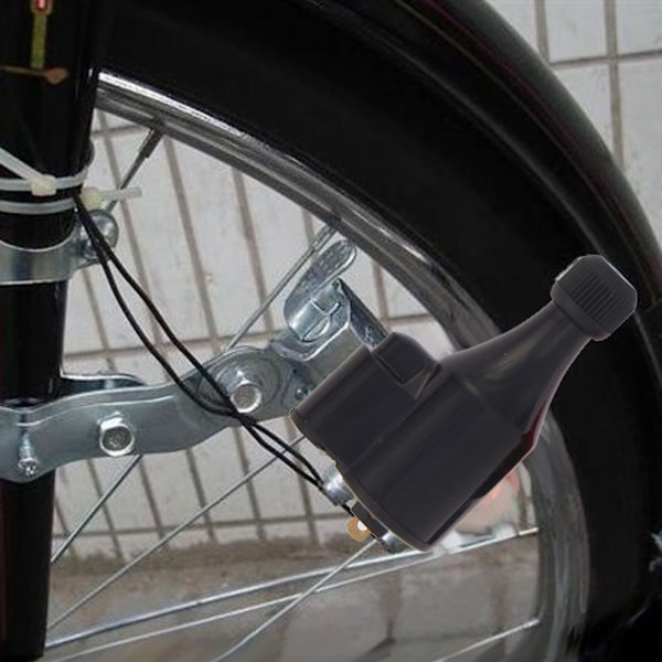 6V 3W Cykelfriktionsdynamo Generator Forlygte Baglygte med Tilbehør