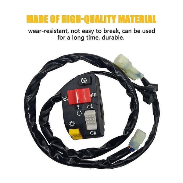 Start Light Kill Switch for Honda TRX400EX Fourtrax Sportrax 400 Headlight Start Stop Assembly 1 st