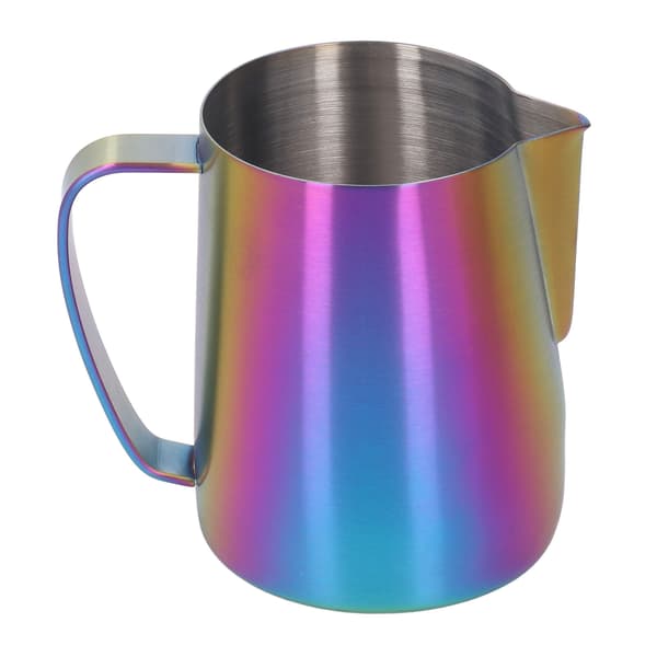 650 ml 22 oz mælkeskummerkande i rustfrit stål, farverig kaffedampekande
