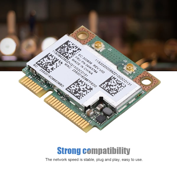 BCM943228HMB Dual Band 300M Mini PCI-E Netværkskort Til Lenovo PC 04W3746