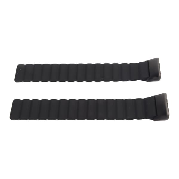 Magnetisk urrem justerbar hurtigudløselig silikone urrem tilbehør passer til Fitbit Charge 5 sort