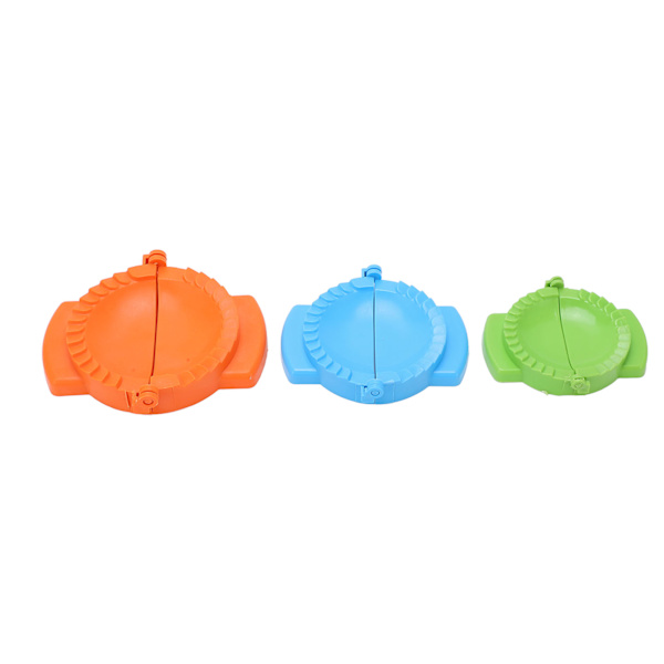 3 stk./sæt Håndlavede Dumplingforme Smukke Kontur Dumpling Wrappers Pressemould til Hjemmekøkken