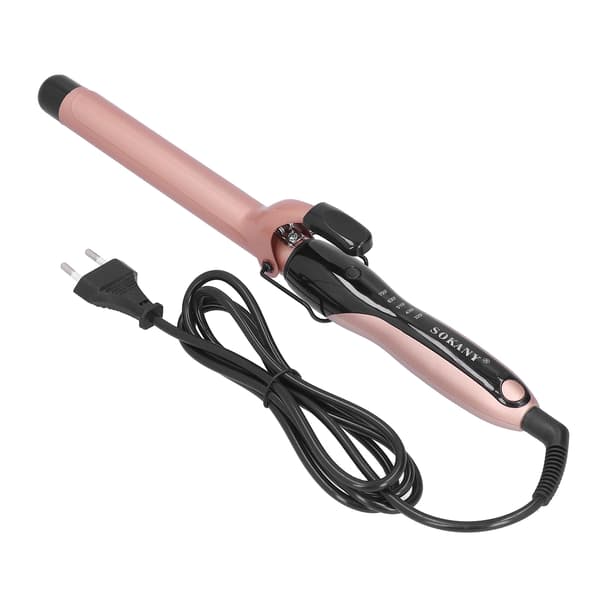 25 mm/1,0 tommer PTC keramisk krølltang bærbar elektrisk hårkrøller EU-plugg 220-240V