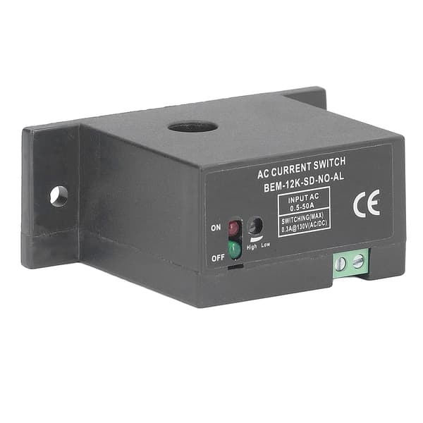 BERM AC Strømfølingskontakt Normalt Åben Miniature Strømtransformator Kontakt 0,5‑50A