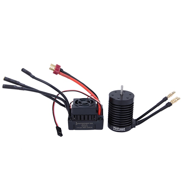 Surpass F540 4mm kullattu banaani liitin harjaton moottori 60A vedenpitävä harjaton ESC-sarja (4370KV)