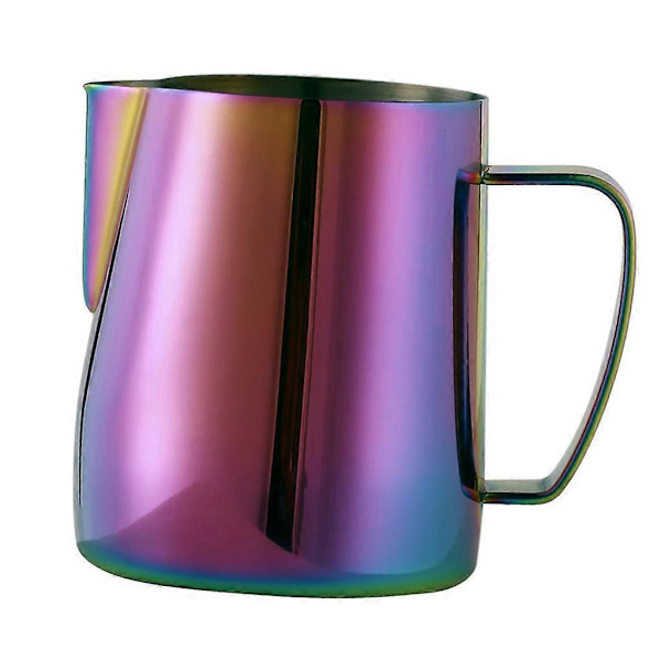 2st 350ml Espresso Mjölkskumningskanna Rostfritt Latte Art Kaffekanna