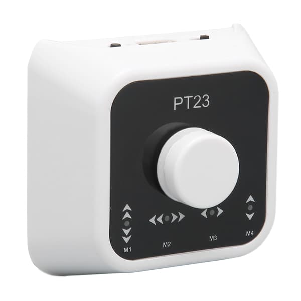 Bluetooth Sidevender Pedal Genopladelig Trådløs Multimedie Controller Tastkontakt til Computer Telefon Hvid