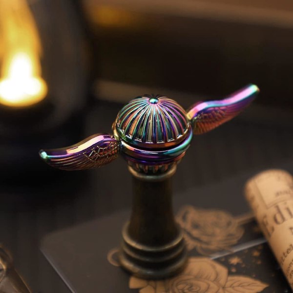Legetøj i legeret Fidget Spinner til skrivebord, lomme og hånd - fokuslegetøj med spiral-snurretop-effekt