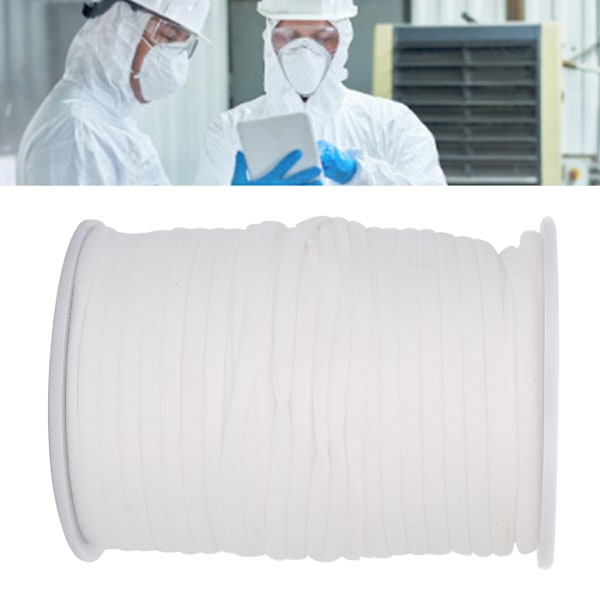 Elastiskt band 4 mm bredd 60 meter längd bälten tillbehör nylon för ärmar / halsringningar / shorts / kjolar