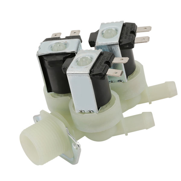 3-veis vanninntak N/C Normal lukket elektrisk magnetventil AC 220V G3/4