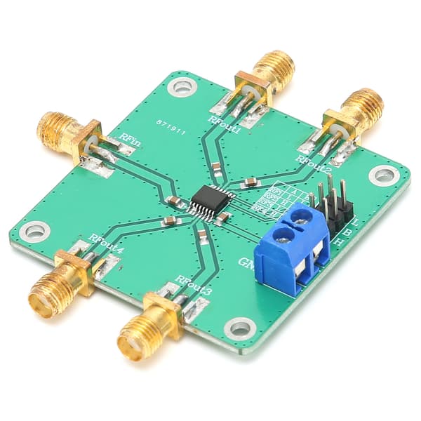 Switchmodul Enkeltpolet 4-vejs RF Industriel Elektrisk Forsyning DC 5V 10-3500MHz
