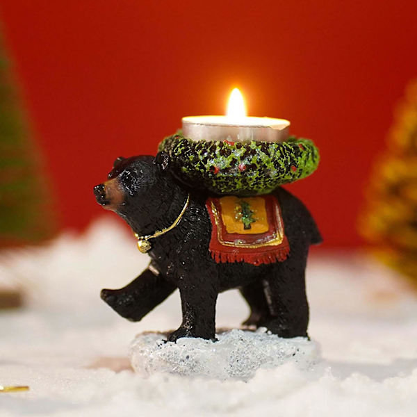 Jul Ljusstakar Värmeljus Bröllop Centerpieces 9cm x 5.5cm x 8.5cm