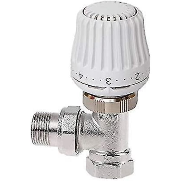 Termostatiskt huvud - med integrerad sensor med M30 X 1.5 anslutningar, stängningsstroke 11.8-12, vit