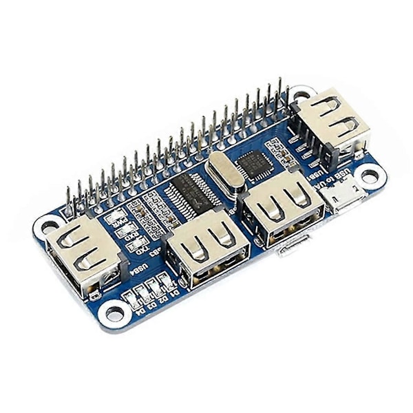 4 Ports USB Hub Hat til USB2.0/1.1 Onboard USB til UART Onboard