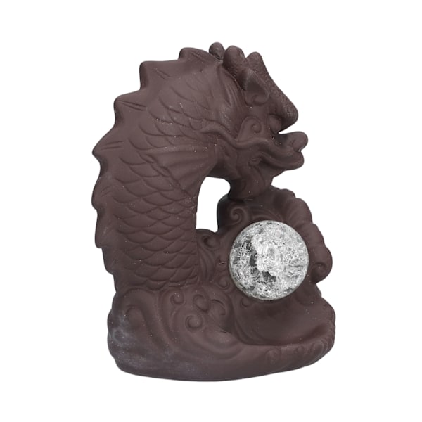 Røg Vandfald Tilbageflow Røgelse Brænder Keramisk Røgelse Holder Drage Aroma Brænder Hjem Dekoration Ornament