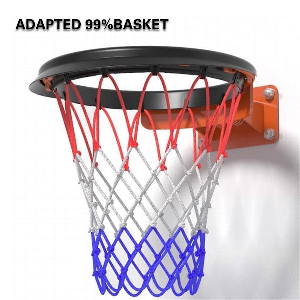 Bärbart basketnät, avtagbart professionellt basketnät