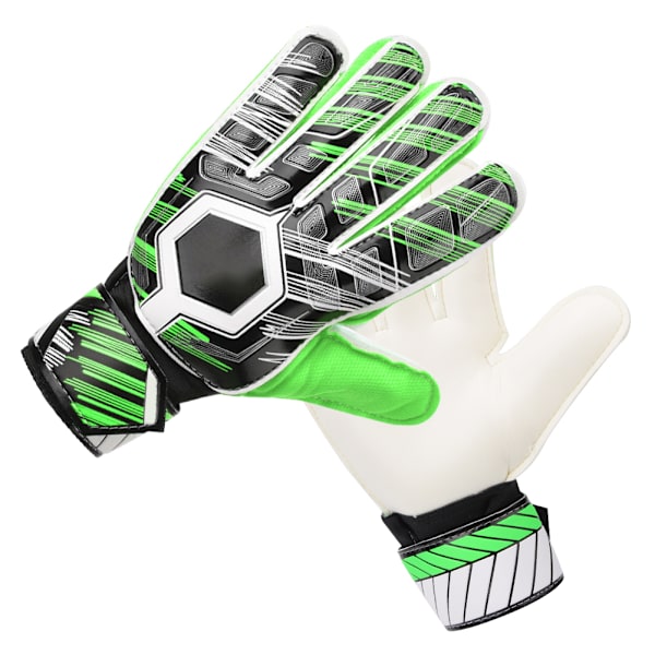 Voksne børn Professionel fodbold Fodbold Målmand Målmand Tykke PU-handsker ProtectorGreen 6#