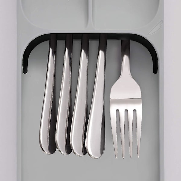 Kompakti harmaa organizer vetolaatikko 11 x 39,5 x 5,7 cm