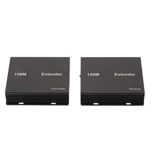 150M HD Multimedia Interface Extender 1080P 60Hz 148.5MHZ 1Gbps Stöd 3D EDID POC Funktion HD Extender Adapter 100‑240V UK Plug