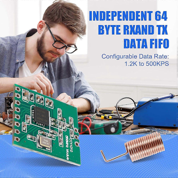 CC1101 868MHZ Radiotransmissionsantenne Transceiver Modul