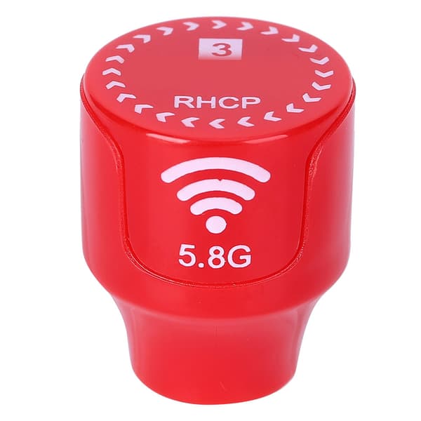 5.8Ghz 3dBi RHCP High Gain Antenne til FPV Racing Drone RC Dele Tilbehør rouge Indvendigt hul