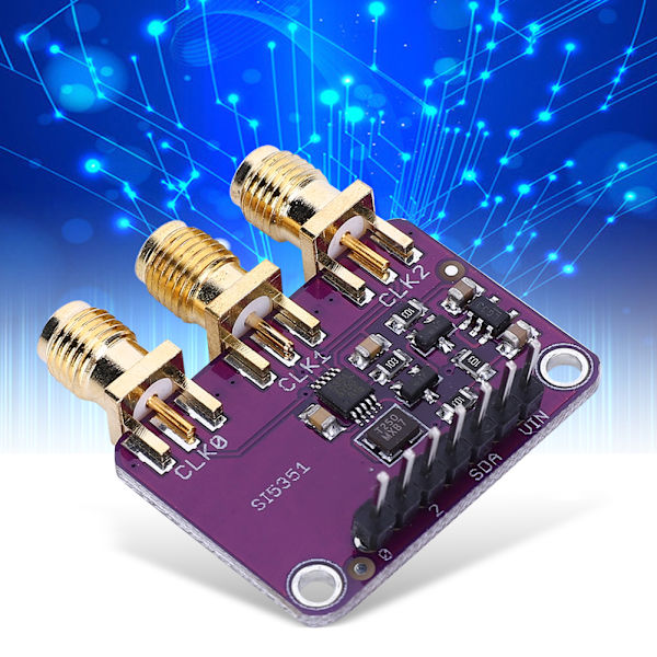 CJMCU-5351 Si5351A Clock Splitter Signal Generator 8KHz-160MHz elektronisk komponent