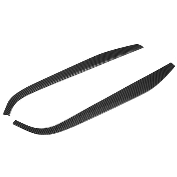 Midterkonsol Begge Side Strips Dekorativ Trim Passer til Benz A Klasse 2019‑2020 Kulfiber Mønster