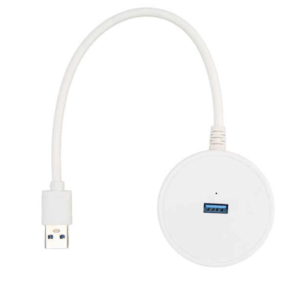 USB Hub 4 USB3.0 porte USB 3.0 splitter 5 Gbps transmission 10 TB stor kapacitet 4 port hub til Windows til OS X til Linux