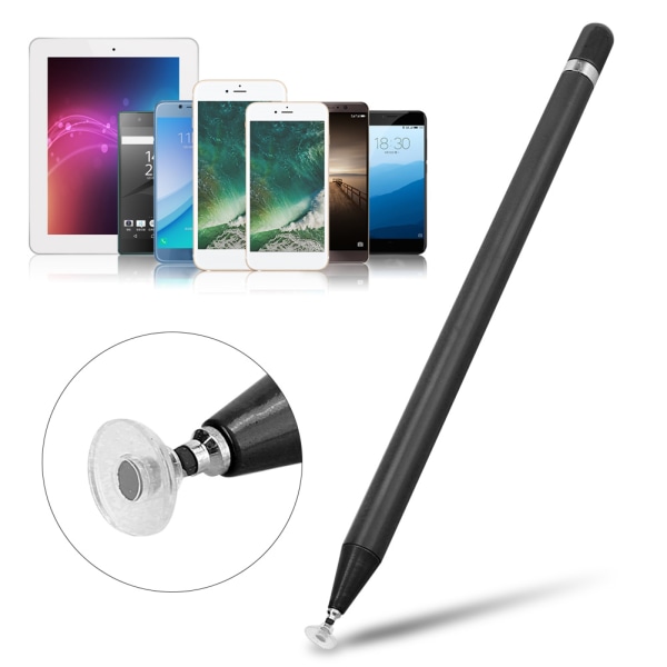 Skærm Touch Pen Tablet Stylus Tegning Kapacitiv blyant Universal til Android/iOS Smart Phone Tablet Sort