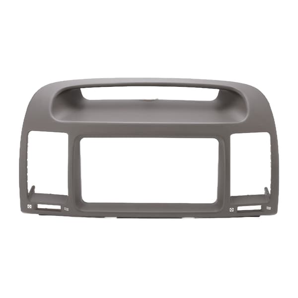 2Din bilstereo radio fascia CD instrumentbräda panelram ABS-ersättning för CAMRY 2000-2003