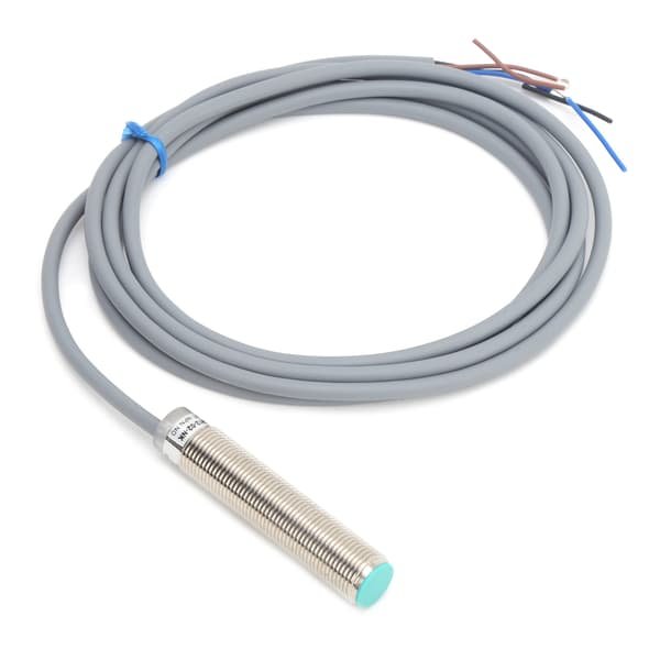 BERM Nærhetsbryter Sylindrisk Formet 3-leder PNP Normalt Lukket Sensor 10-30VDC