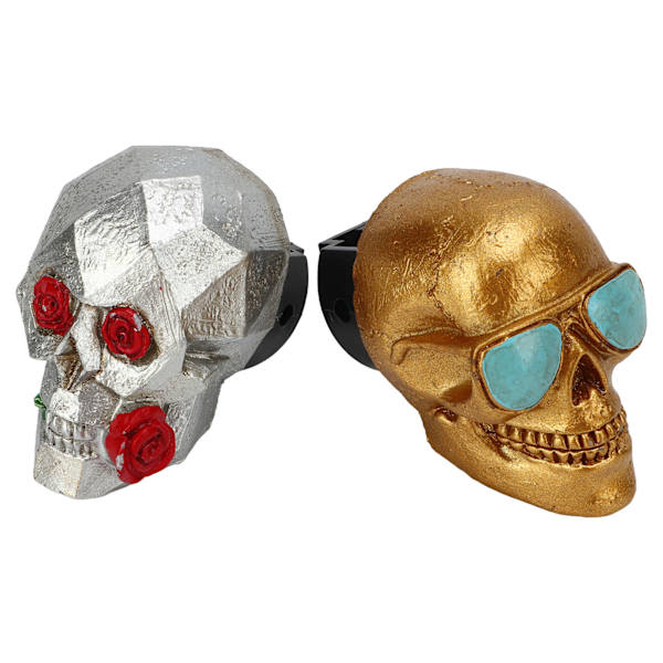 Auton pääkallon raikastaja auton ilmanpoistohartsi Skull Rose -aromidiffuusori raikastaja ornamentti Halloween auton koristelu lahja